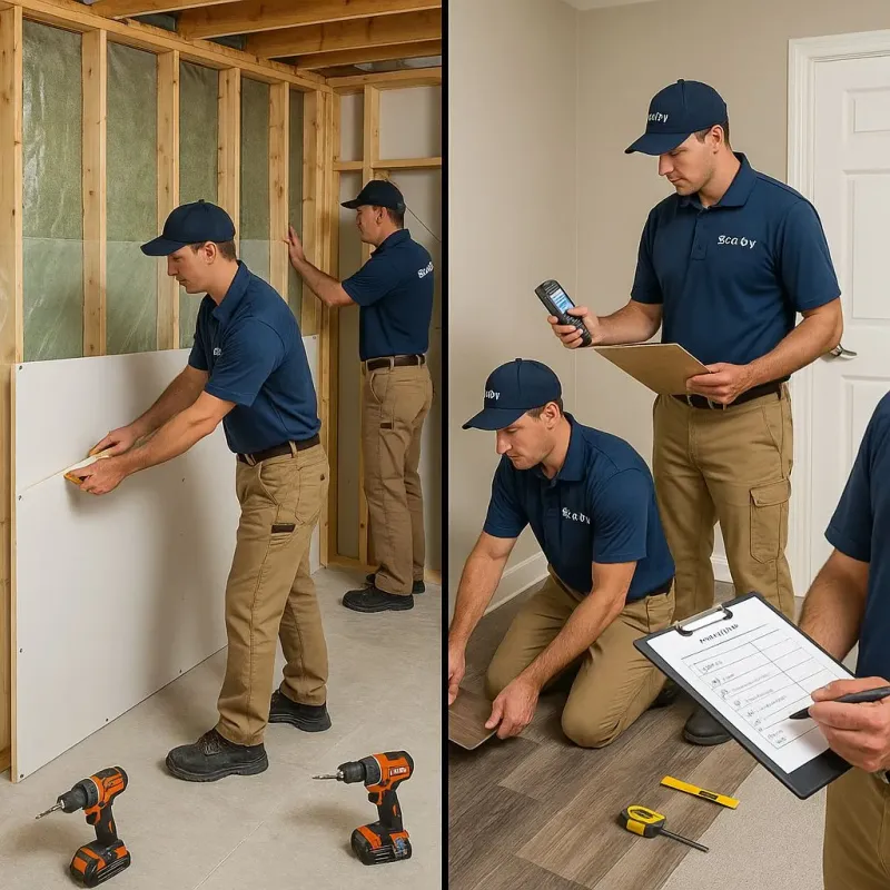 Repairs and Reconstruction process in Enoch, UT